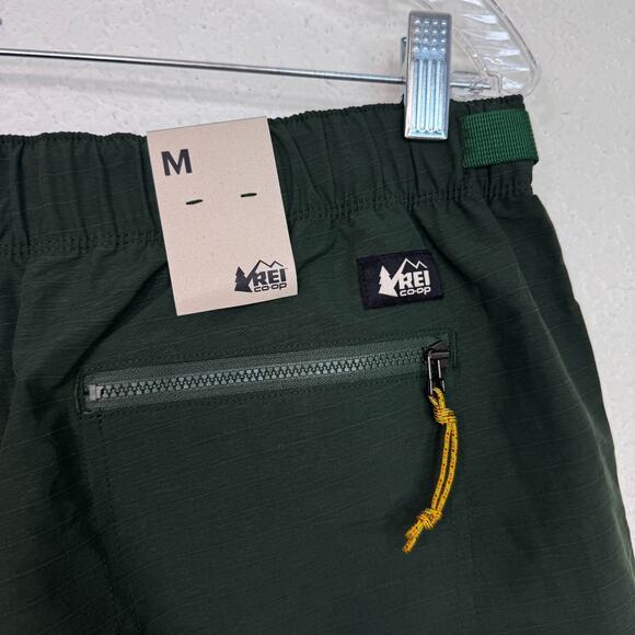 REI Trailmade Amphib Shorts Womens Medium Hiking Hike Swim Heritage Spruce Green - Picture 5 of 9